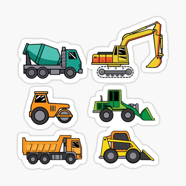 Item preview, Construction Site Trucks Machine Car Toys Birthday Kids Men  designed and sold by tyjaikovic.