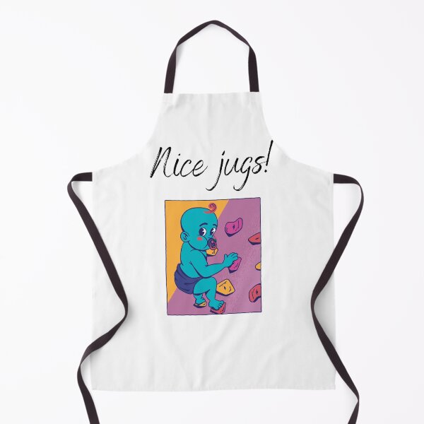 Item preview, Nice jugs! | Funny climbing/bouldering pun designed and sold by teez4dayz.