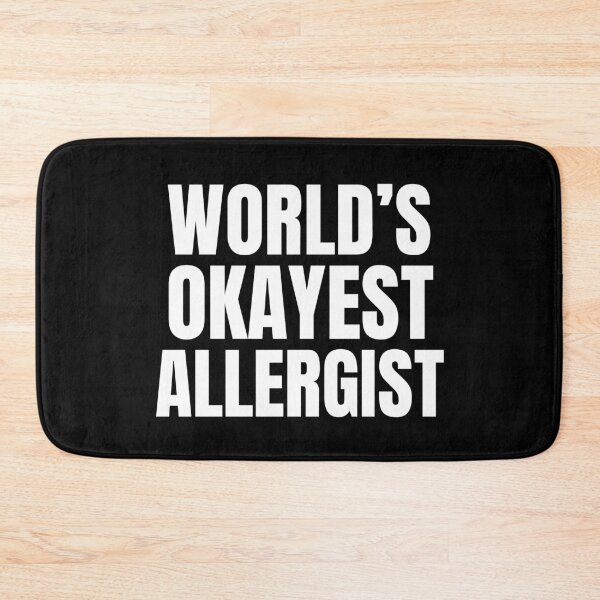 Item preview, World's Okayest Allergist | Funny Quote For Allergists or Immunologists designed and sold by The-ItemShop.