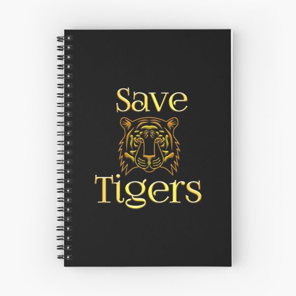 Item preview, Simple Save Tiger Textart Design designed and sold by Zareen Sayyed.