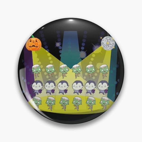 Artikelvorschau, Disco tanzen Zombie und Vampir | Halloween Party entworfen und verkauft von PuTaTeeShop.