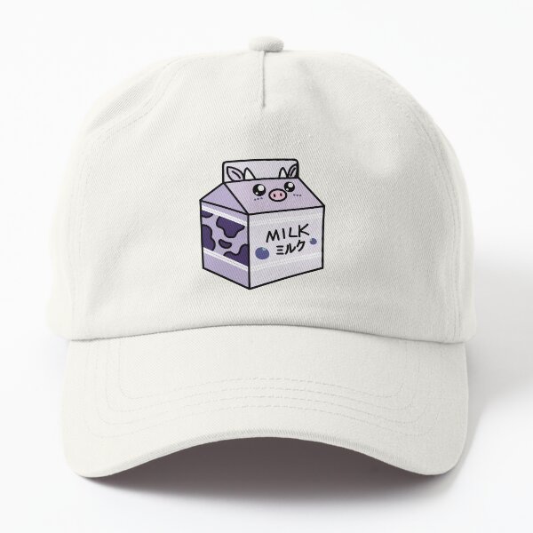 Japanese Kawaii Blueberry Milk Dad Hat