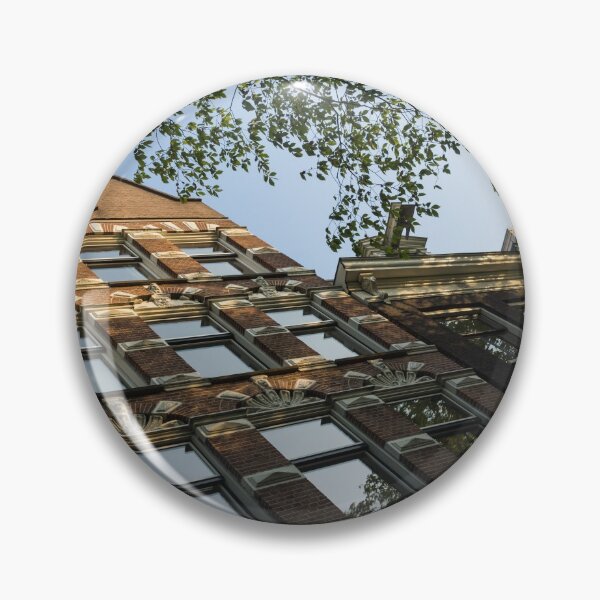 Item preview, Amsterdam Spring - Fancy Brickwork Glow - Right Horizontal designed and sold by Georgia Mizuleva.