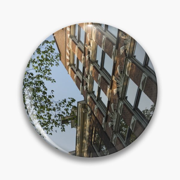 Item preview, Amsterdam Spring - Fancy Brickwork Glow - Left Vertical designed and sold by Georgia Mizuleva.