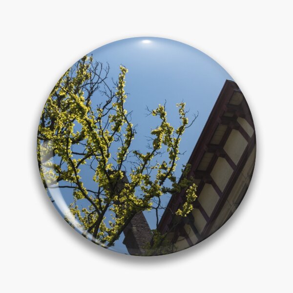 Item preview, Amsterdam Spring - Characteristic Facade Plus Unusual Tree - Left designed and sold by Georgia Mizuleva.