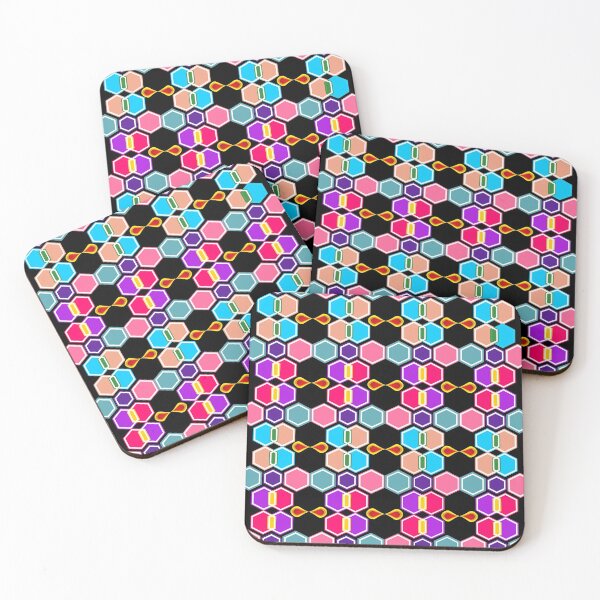 Item preview, Geometric Hexagon Patterns With Small Petals designed and sold by ClassyPatterns.