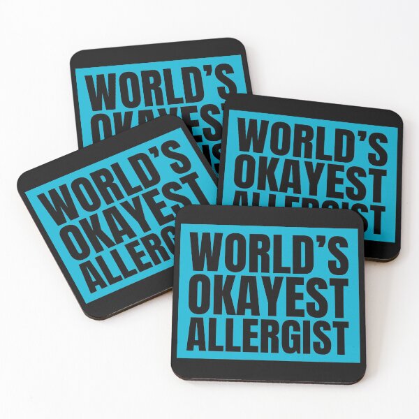 Item preview, World's Okayest Allergist | Funny Quote For Allergists or Immunologists designed and sold by The-ItemShop.
