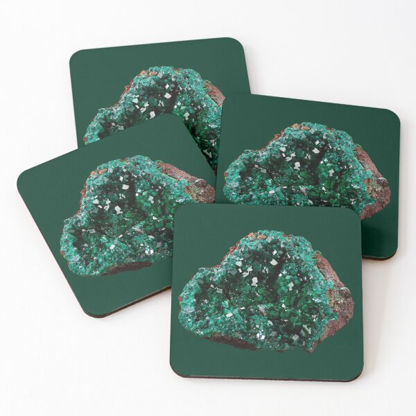 Item preview, Emerald Dioptase Gem | Gemstone and Mineral Collection designed and sold by KnightandMoon.