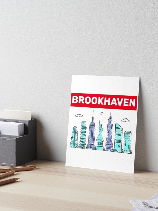 Brookhaven Classic Sticker for Sale by OdinBeaton
