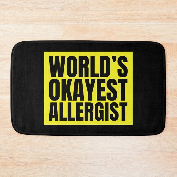 Item preview, World's Okayest Allergist | Funny Quote For Allergists or Immunologists designed and sold by The-ItemShop.