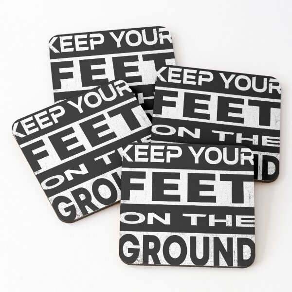 Item preview, keep your feet on the ground designed and sold by designer-02.
