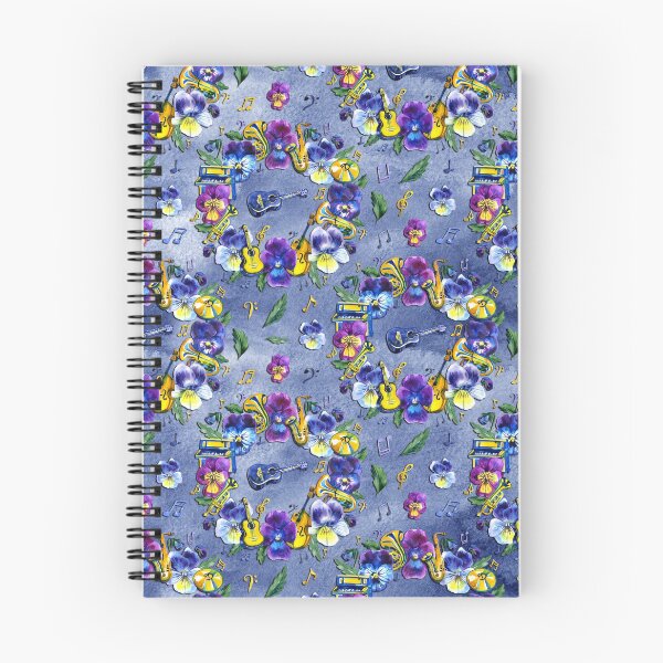 Item preview, Pansy music guitar motif designed and sold by ParaStickers.