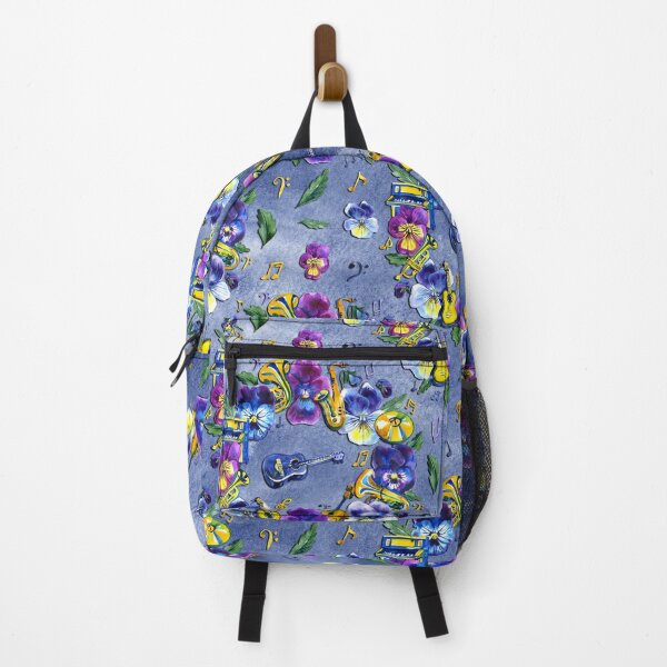 Item preview, Pansy music guitar motif designed and sold by ParaStickers.