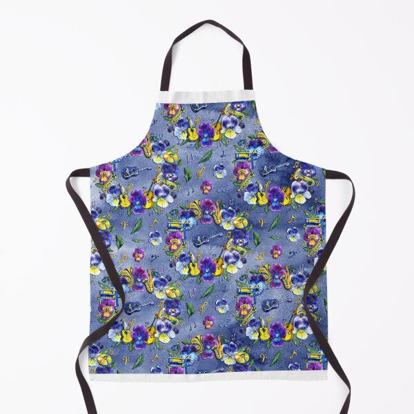 Item preview, Pansy music guitar motif designed and sold by ParaStickers.
