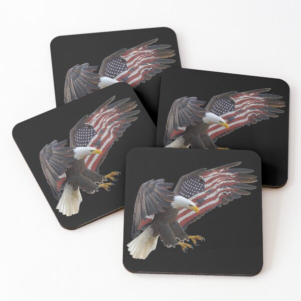 Item preview, USA Flag Bald Eagle American Flag 4th Of July designed and sold by urielzxvdicks.