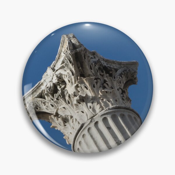 Item preview, Classical Corinthian Column - Ancient Pompeii Graceful Beauty Left designed and sold by Georgia Mizuleva.