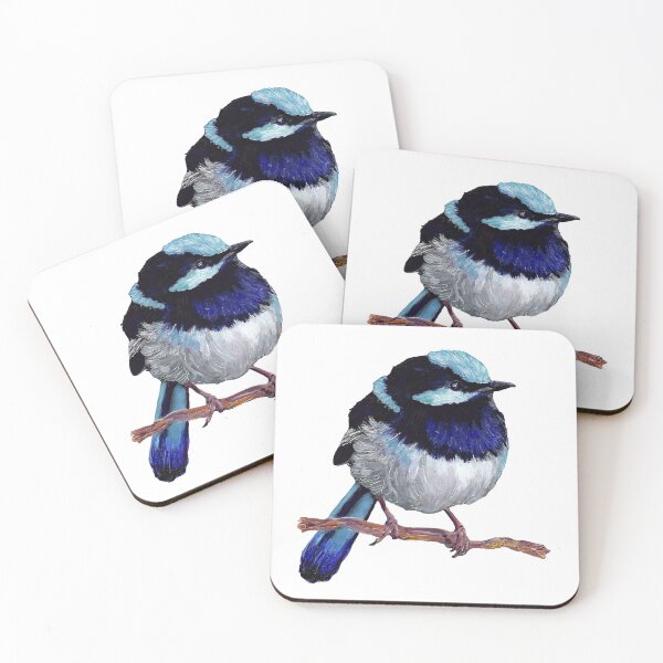 Item preview, Blue Fairy Wren designed and sold by Susan-Naomi Smith.