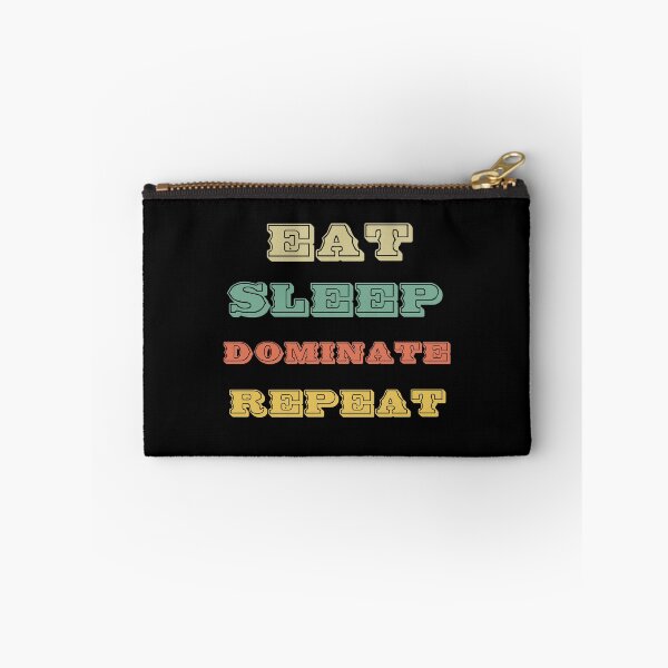 Item preview, Video Gamer Apparel - Distressed Eat Sleep Dominate Repeat  designed and sold by Rami Khalifah.