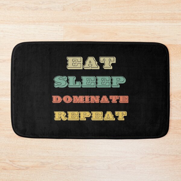 Item preview, Video Gamer Apparel - Distressed Eat Sleep Dominate Repeat  designed and sold by Rami Khalifah.