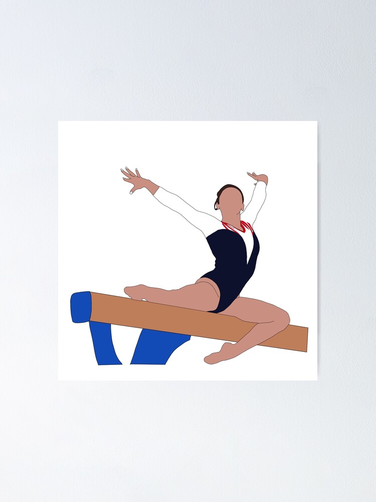 "Suni Lee, Balance Beam, All Around Final" Poster for Sale by alaieina