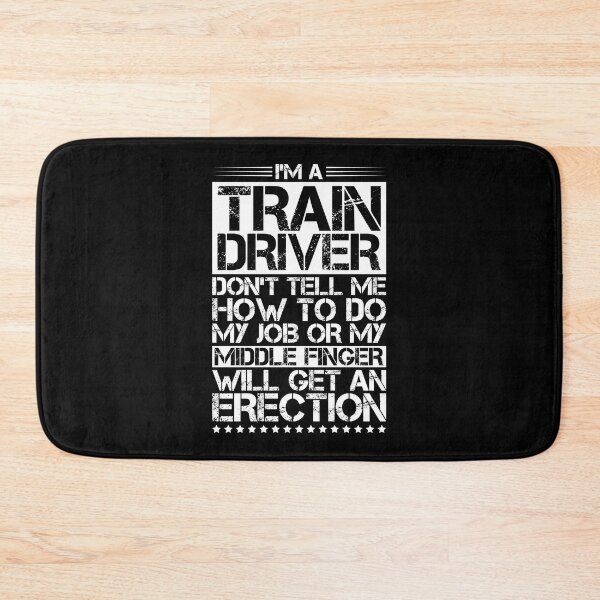 Item preview, Train Driver Railroad Engineer Locomotive Engineer designed and sold by Krautshirts.