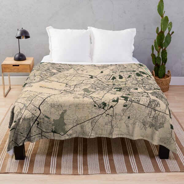 Item preview, New Delhi City Map of India - Vintage designed and sold by deMAP.