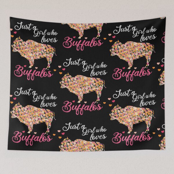 Item preview, Just A Girl Who Loves Buffalo designed and sold by alifehcmc.