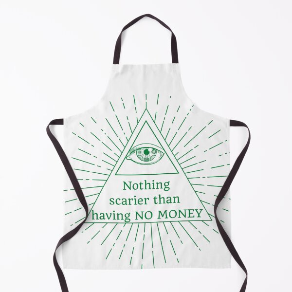 Item preview, No money is the scariest | Halloween designed and sold by PuTaTeeShop.