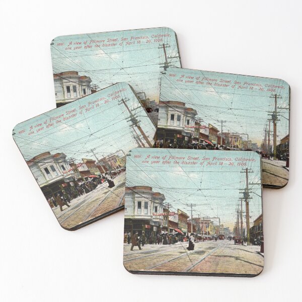 Item preview, Vintage San Francisco, CA - Fillmore Street designed and sold by Veriepear.