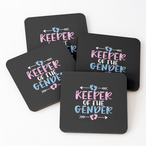 Item preview, Keeper Of The Gender   Cute Gender Reveal Baby Shower Design designed and sold by alifehcmc.