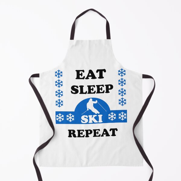Item preview, Eat Sleep Ski Repeat designed and sold by Rami Khalifah.