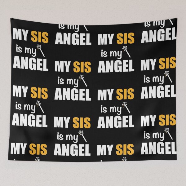 Item preview,  My sis is my angel, my sister is my angel,Rakhi, Raksha bandhan designed and sold by HariniArts.