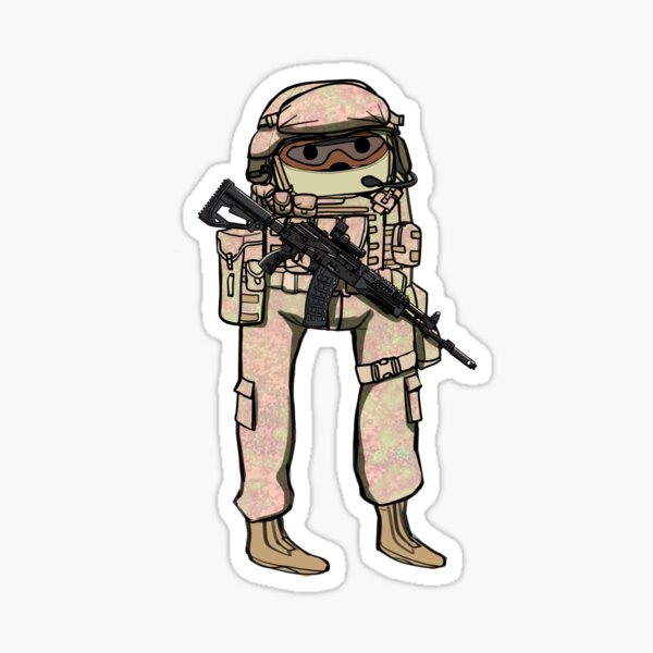 Ratnik Gondola Desert EMR Sticker