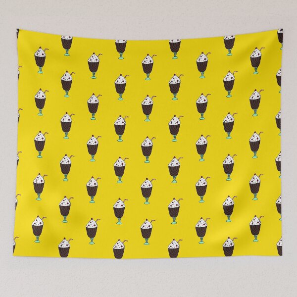 Item preview, Batido de chocolate sobre amarillo designed and sold by Encie-Designs.