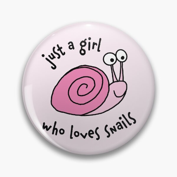 Item preview, Just a girl who loves snails designed and sold by Eenig.
