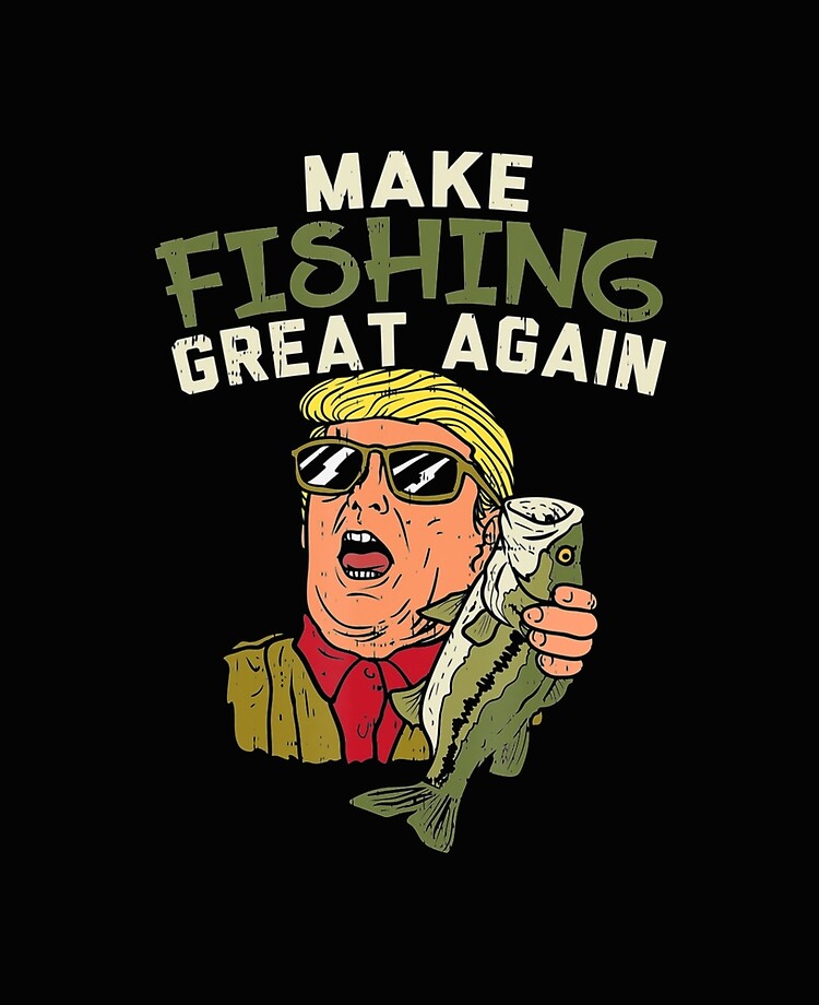 Funny Fisherman Gift: Donald Trump Fisherman Mug
