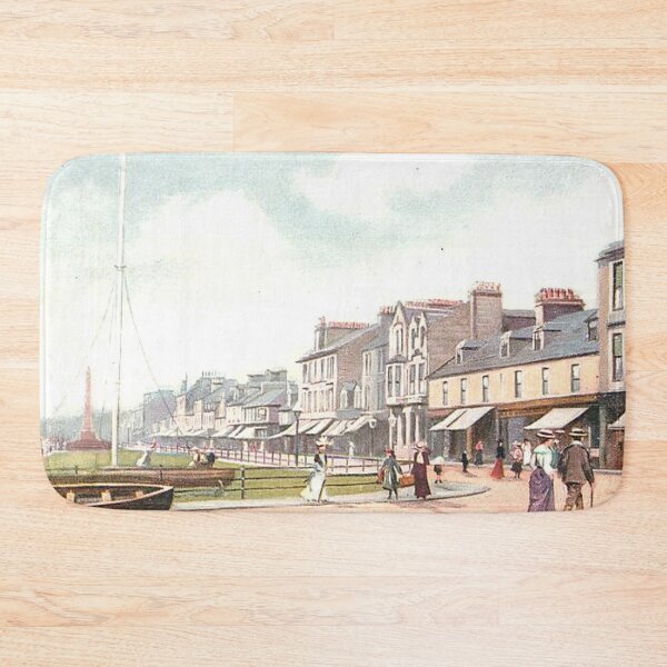 Item preview, Vintage Illustration of West Clyde Street, Helensburgh designed and sold by yourscotland.
