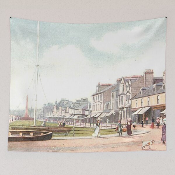 Item preview, Vintage Illustration of West Clyde Street, Helensburgh designed and sold by yourscotland.