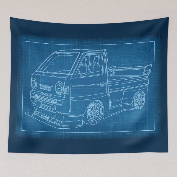 Item preview, Suzuki Carry DD51T Street Truck Blueprint designed and sold by JDM Guyvit.