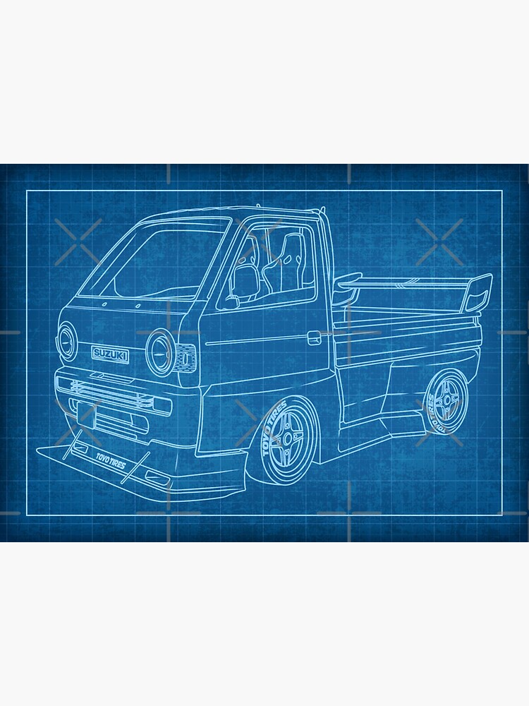 Suzuki SUPER Carry Sticker for Sale by teammightyboy