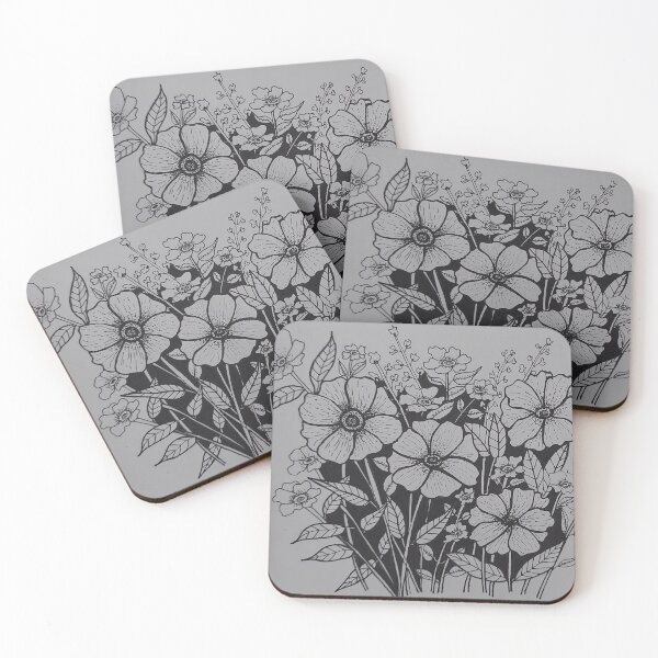 Item preview, Flower black and white designed and sold by Priyankas12.