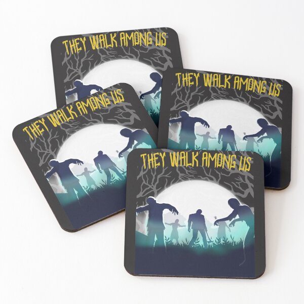 Item preview, They Walk Among Us Zombie Halloween Design designed and sold by OdinBeaton.