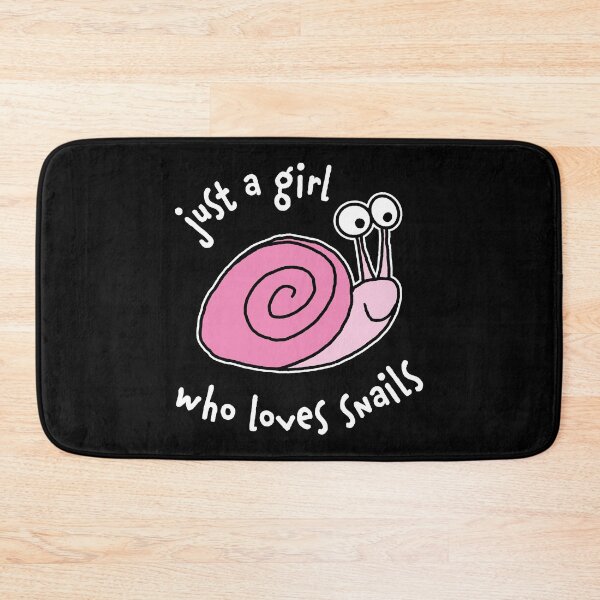 Item preview, Just a girl who loves snails designed and sold by Eenig.