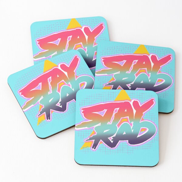 Item preview, “Stay Rad” 80s 90s Vaporwave Aesthetic 013021 - KerLZ designed and sold by KerlZ.