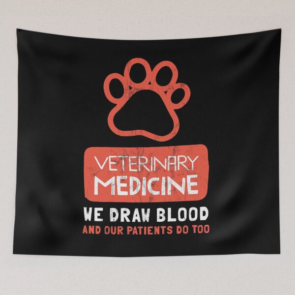 Item preview, We Draw Blood Our Patients Do Too |  Funny Veterinary Medicine Day designed and sold by ghazalish.