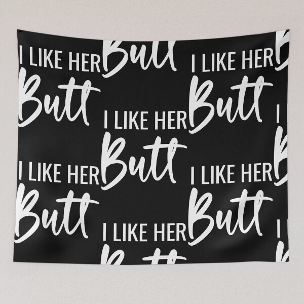 Item preview, Mens I Like Her Butt I Like His Beard Matching Couples designed and sold by alifehcmc.