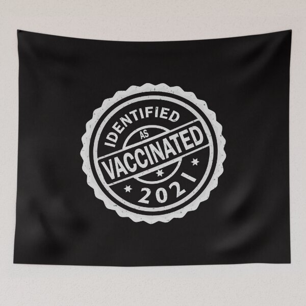 Item preview, Identified as Vaccinated 2021 designed and sold by Warih.