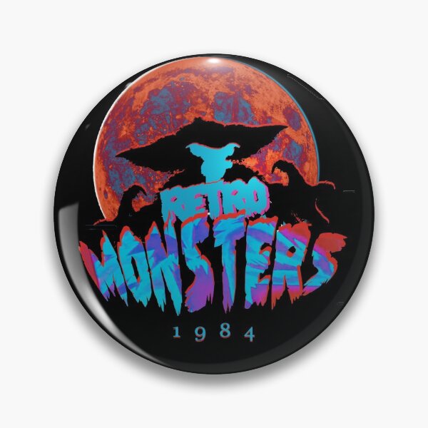 Item preview, retro monsters 1984 designed and sold by vermilione.