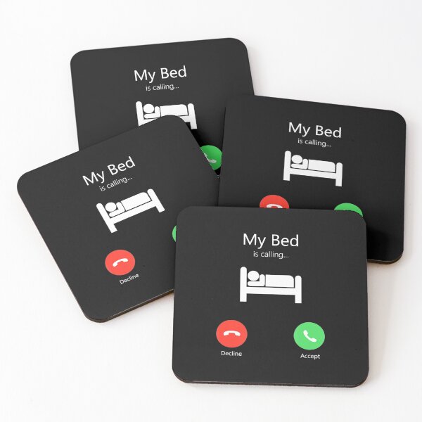 Item preview, My Bed Is Calling Phone Screen designed and sold by alifehcmc.