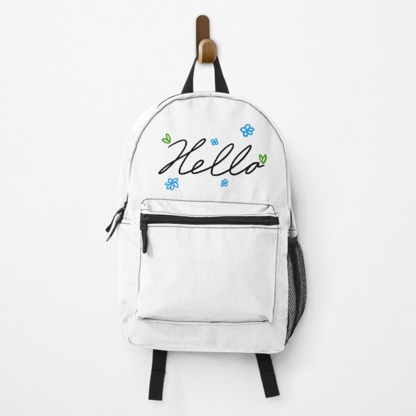 Item preview, Caligraphy, Hello with Flowers designed and sold by Moodymars.